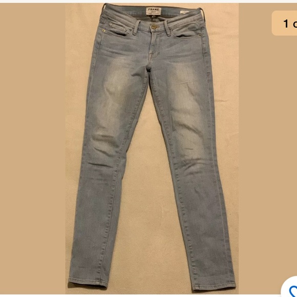 Frame Denim Le Skinny de Jeanne Size 27 - Picture 1 of 7